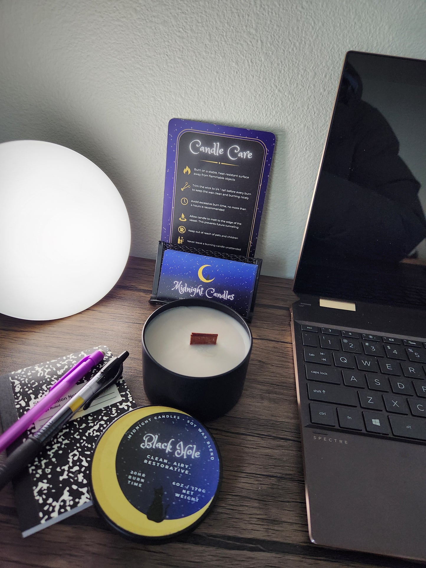 Black Hole 7oz Candle