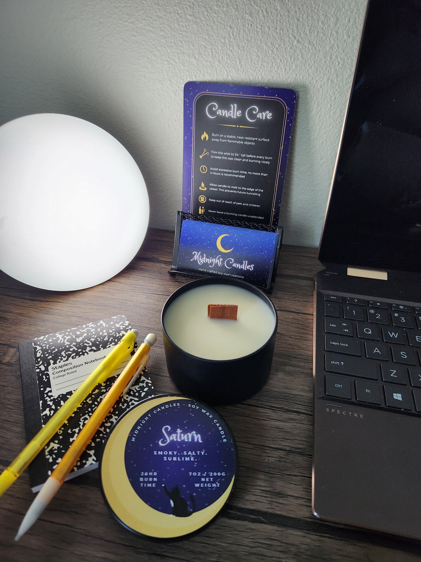 Saturn 7oz Candle